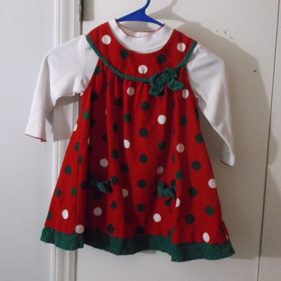 NWT Rare Editions Holiday Dress Toddler Girl 3T
